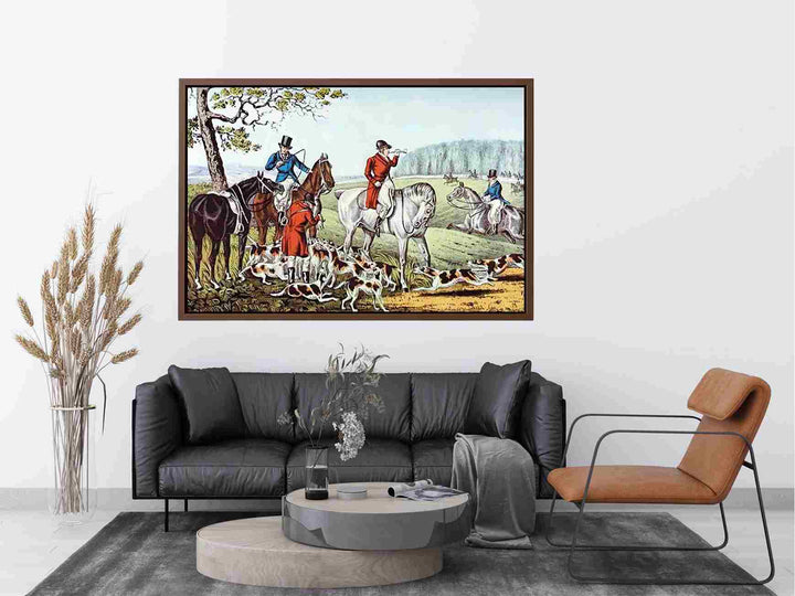 Fox Hunt by Currier & Ives