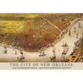 The City of New Orleans map