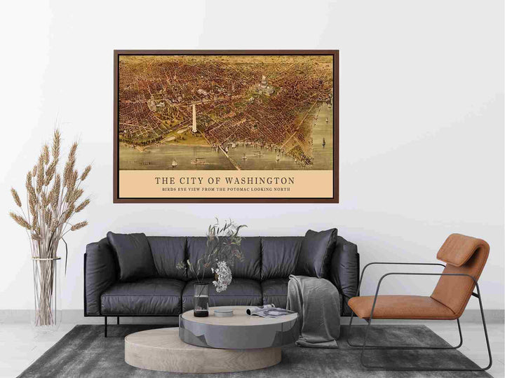 The City of Washington 1892 map