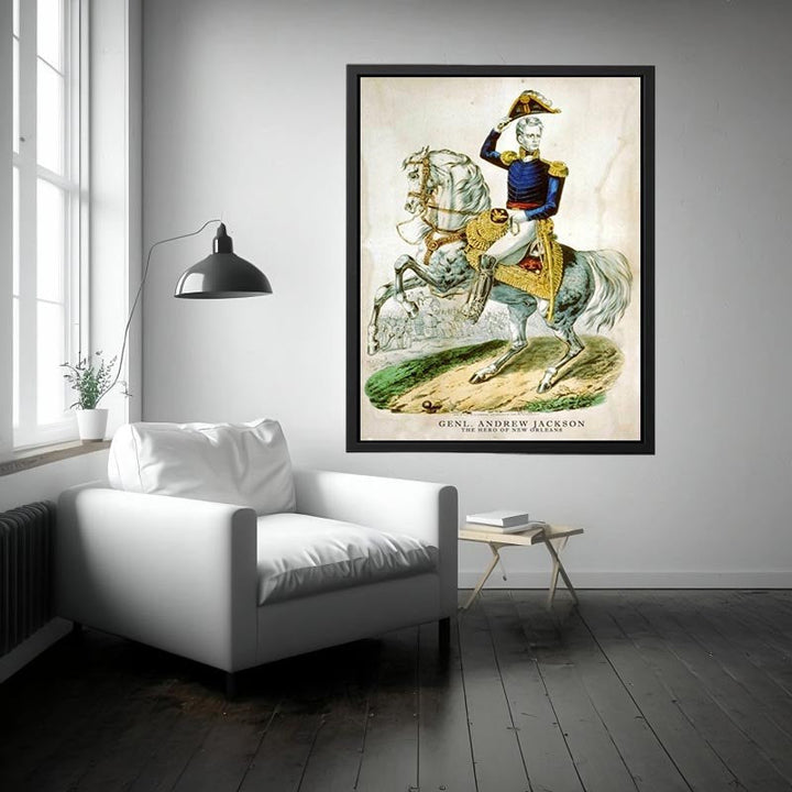 Genl. Andrew Jackson: the hero of New Orleans