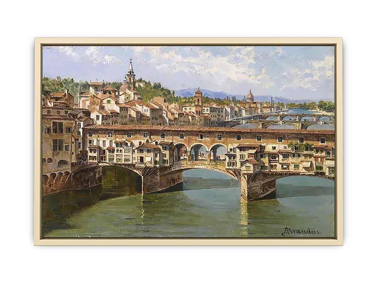 Ponte Vecchio Florence by Antonietta Brandeis  Art Print
