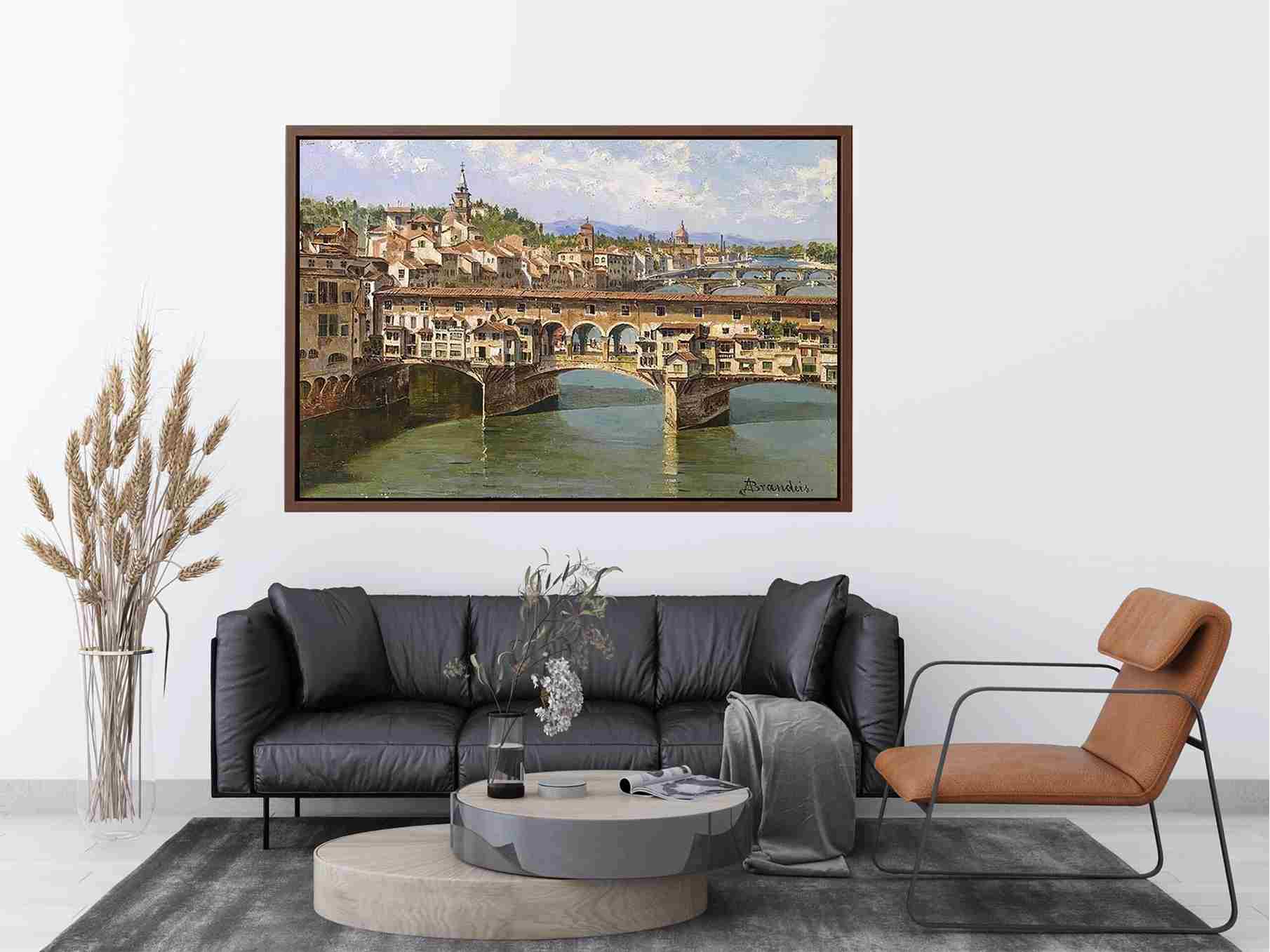 Ponte Vecchio Florence by Antonietta Brandeis Painting