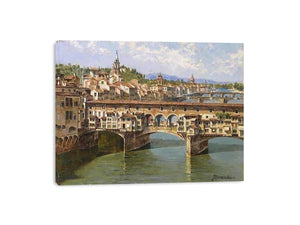 Ponte Vecchio Florence by Antonietta Brandeis  Painting
