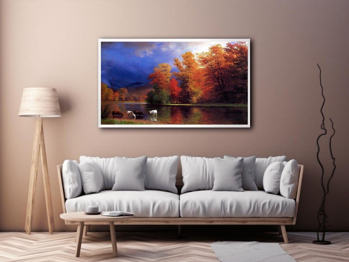On The Saco  Painting