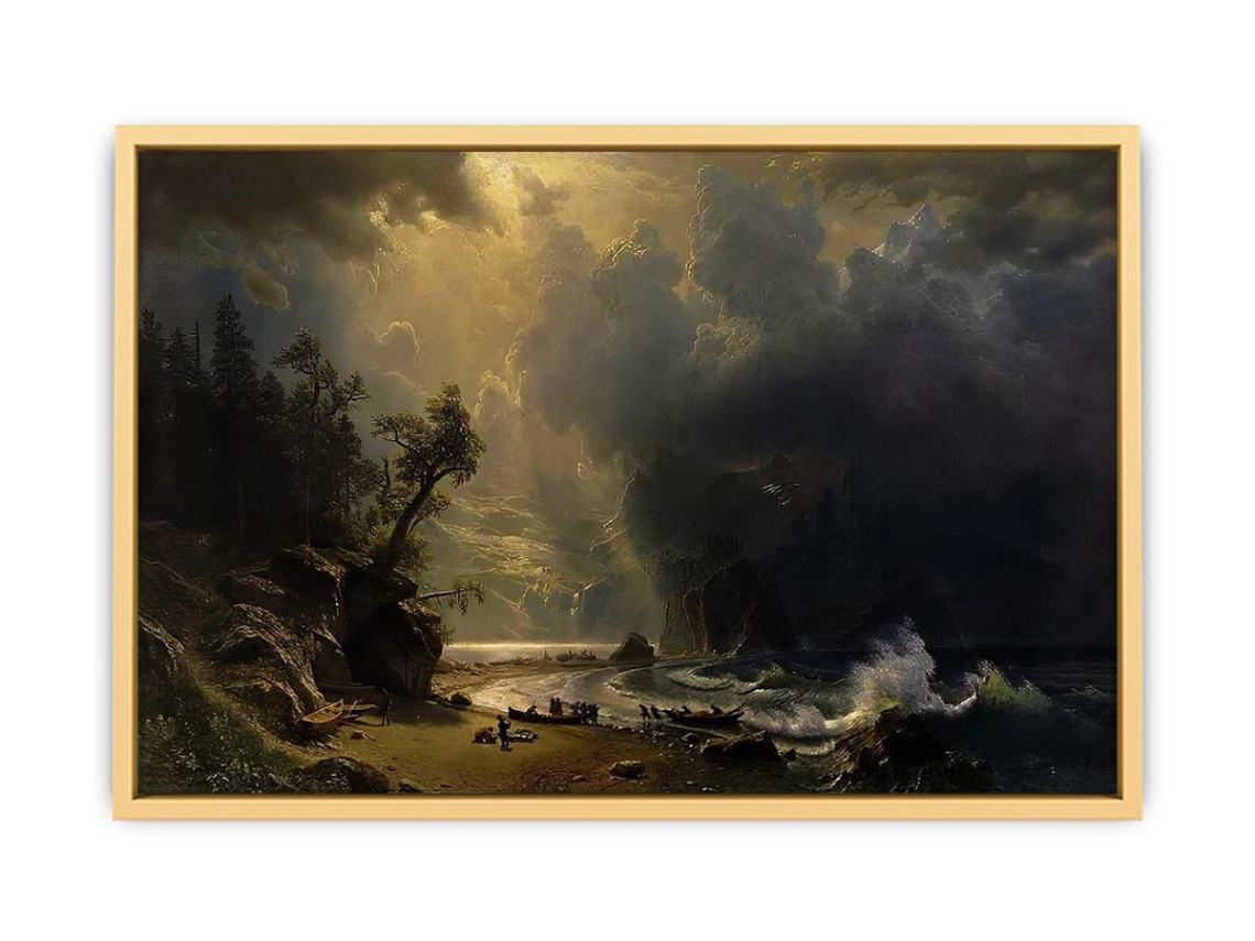 Puget Sound On The Pacific Coast Streched canvas