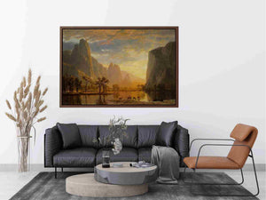 Valley of the Yosemite 1864 by Albert Bierstadt Painting