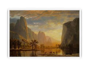 Valley of the Yosemite 1864 Framed Print