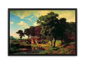A Rustic Mill Canvas Print