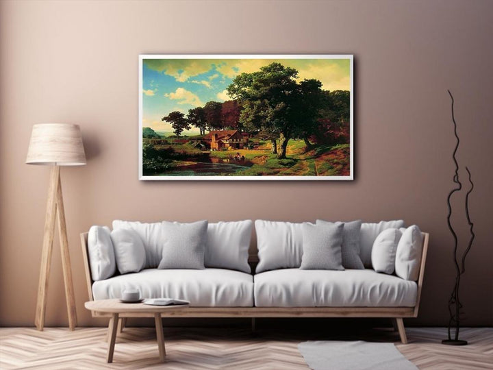 A Rustic Mill  Painting