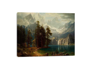 Sierra Nevada I by Albert Bierstadt Painting 