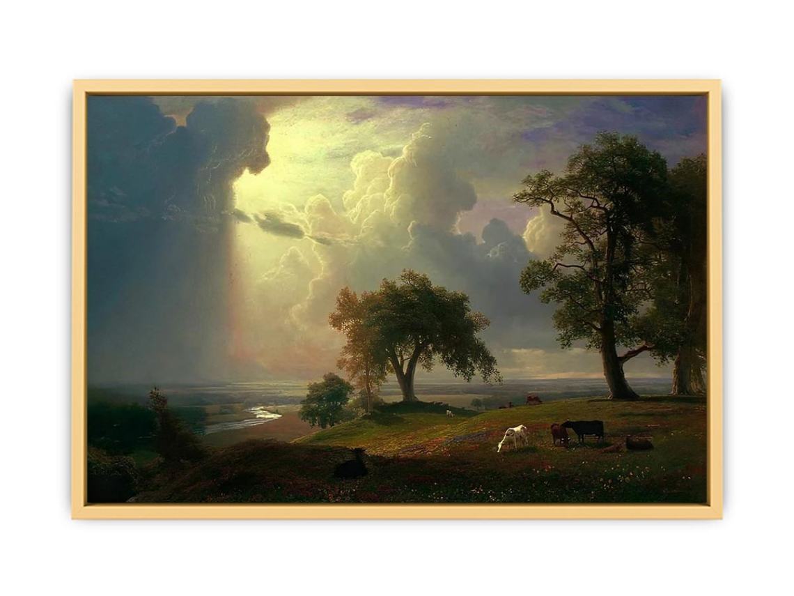 California Spring Streched canvas