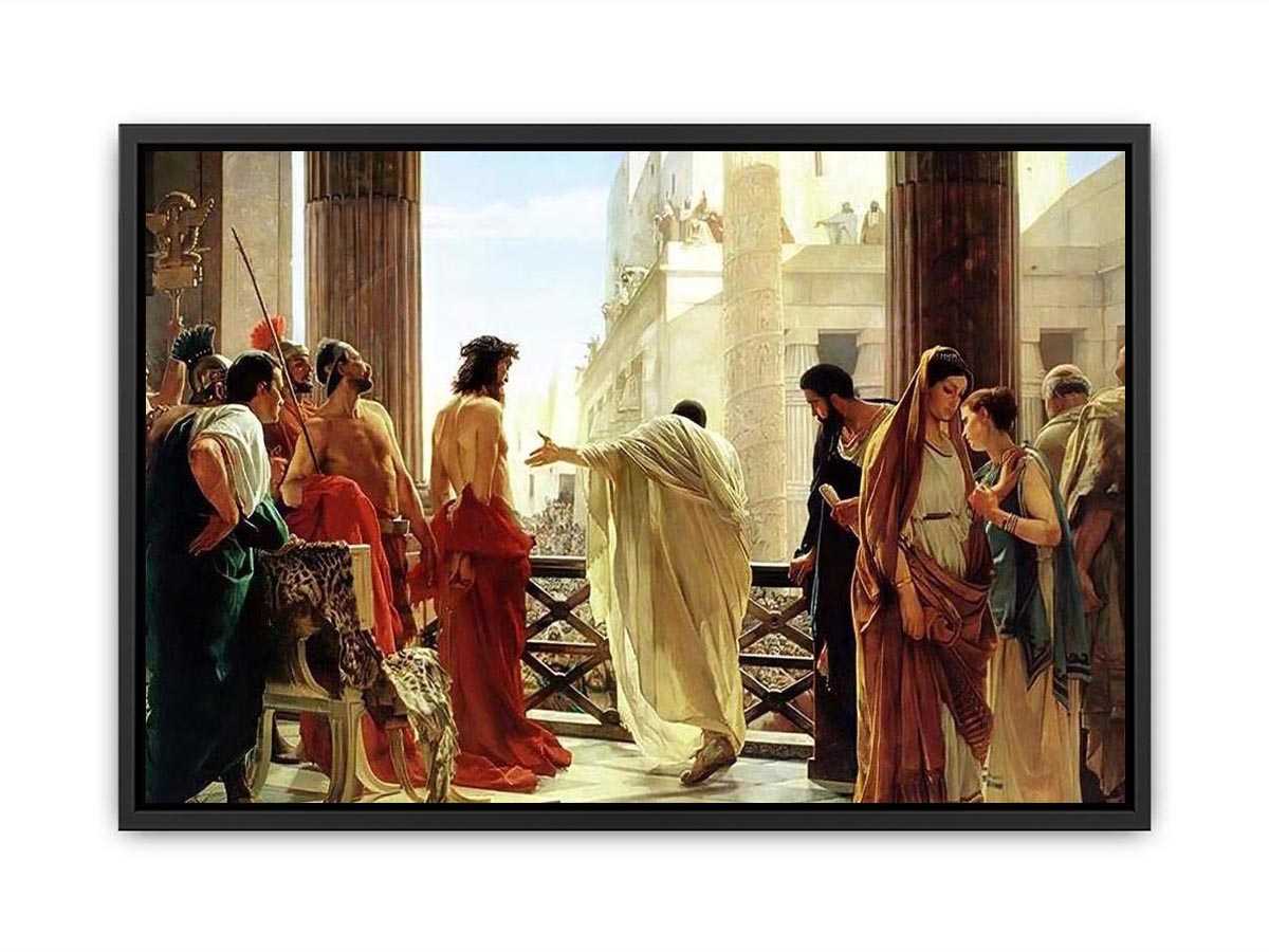 Ecce Homo by Antonio Ciseri Canvas Print