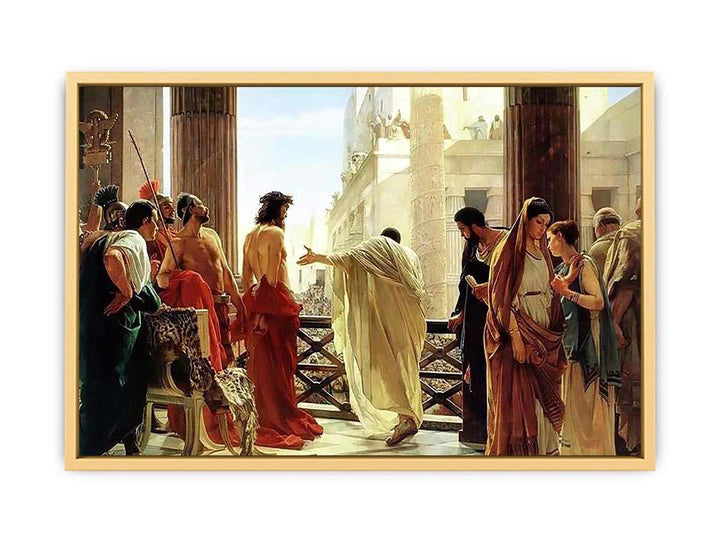 Ecce Homo by Antonio Ciseri Streched canvas