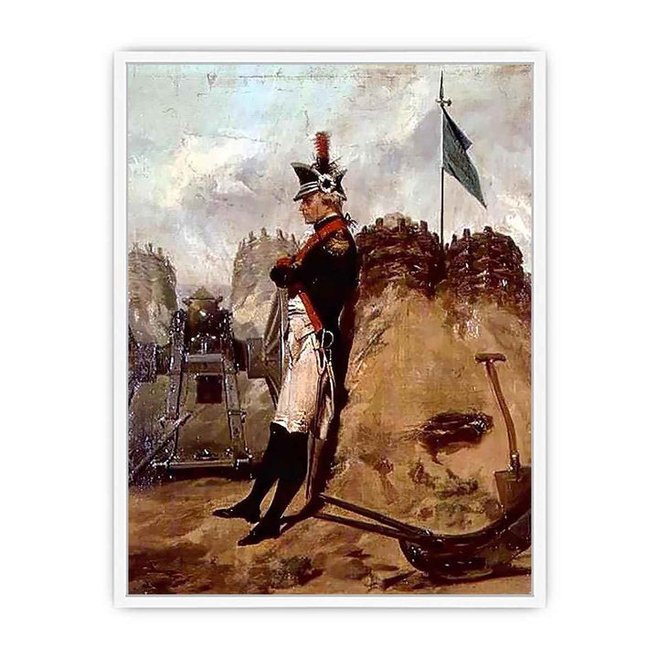 Alexander Hamilton in the Uniform of the New York Artillery Framed Print