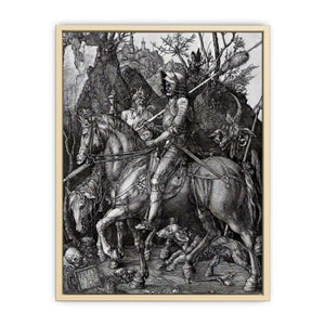 The Knight Death And The Devil  Art Print