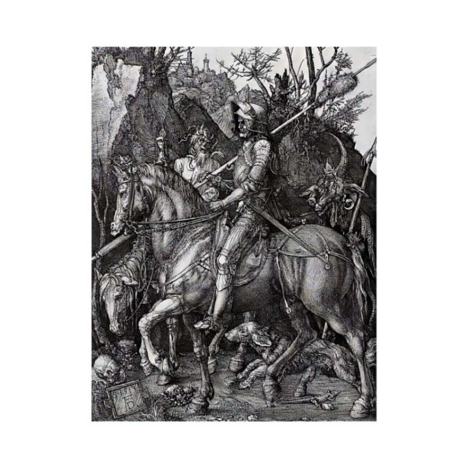 The Knight Death And The Devil by Albrecht Durer