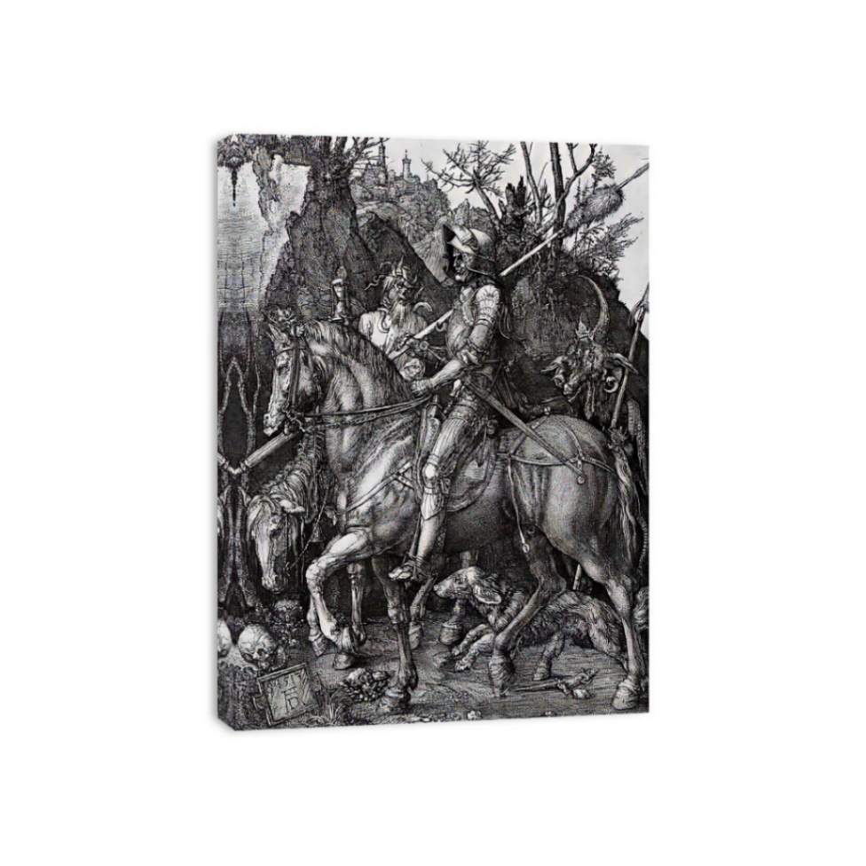 The Knight Death And The Devil by Albrecht Durer Painting 