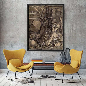 Melancholy I  by Albrecht Durer Painting 