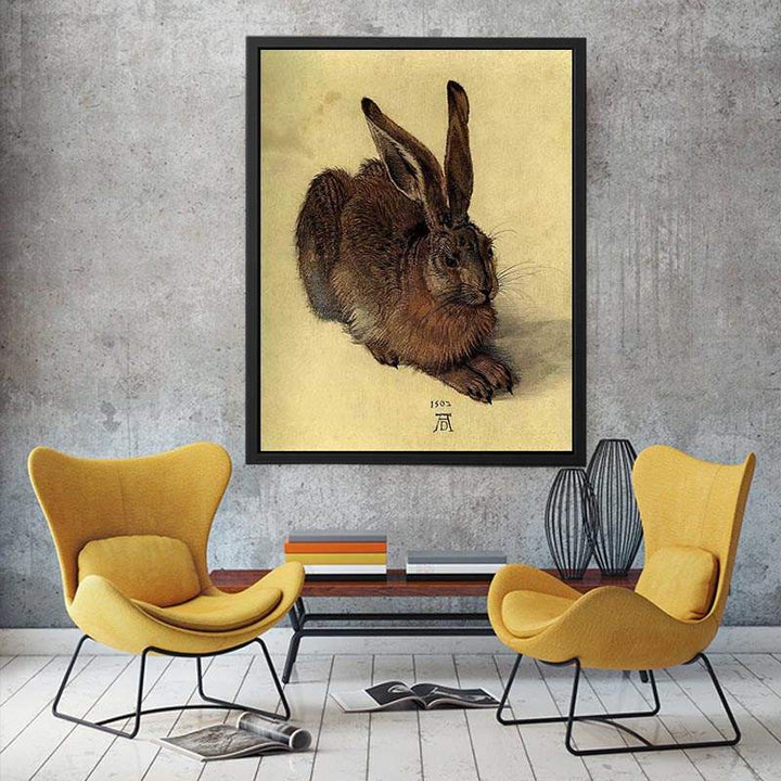 Young Hare I  Painting