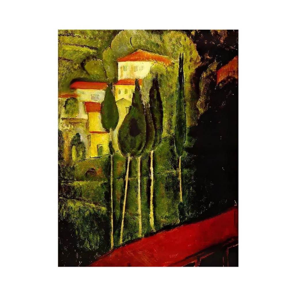 Paesaggio del Midi by Amedeo Modigliani
