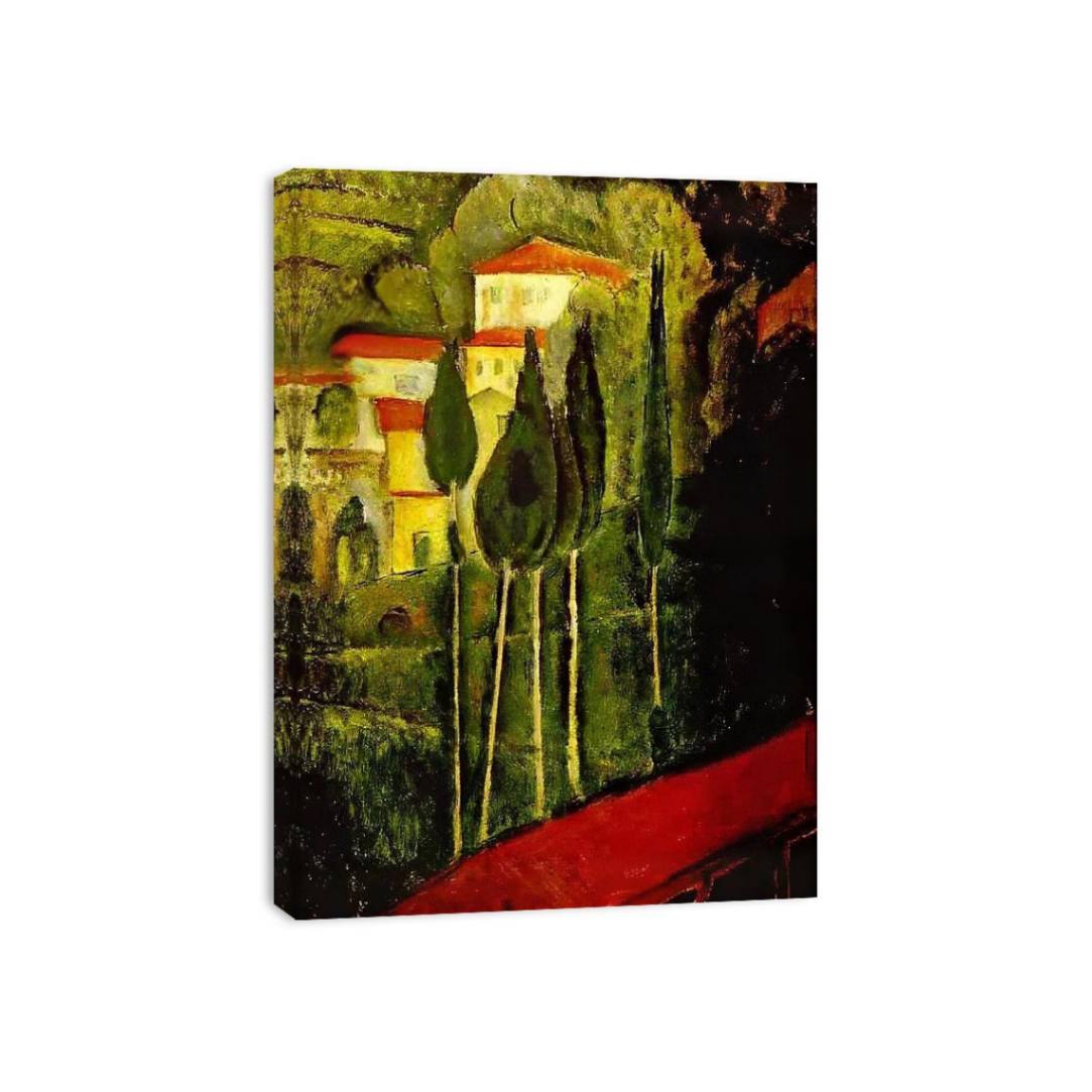 Paesaggio del Midi by Amedeo Modigliani Painting 
