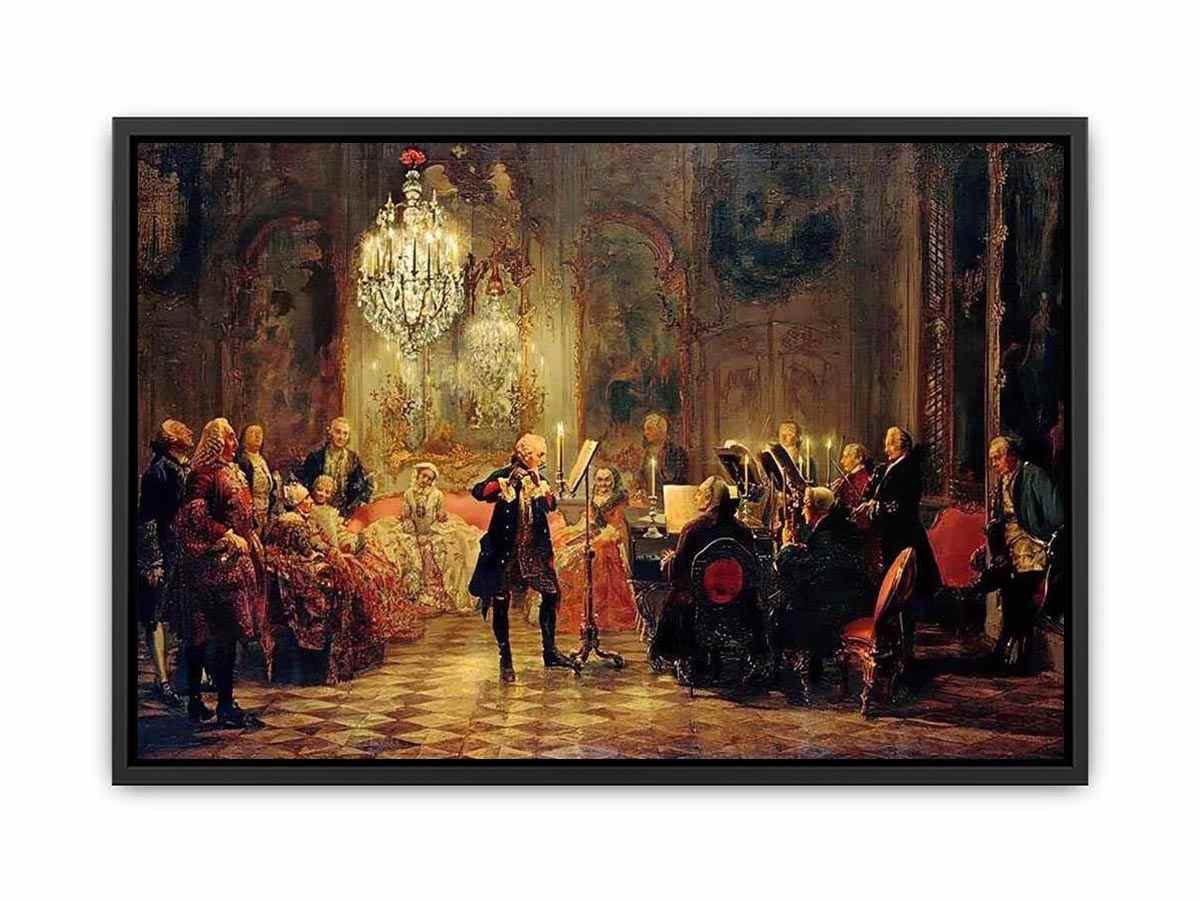 The Flute Concert Canvas Print