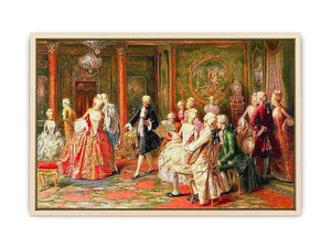 The Waltz by A. Zoffoli  Art Print