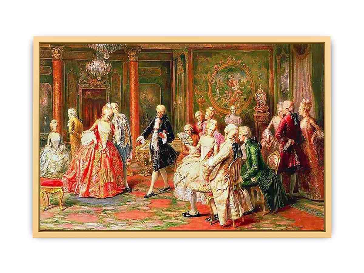 The Waltz by A. Zoffoli Streched canvas