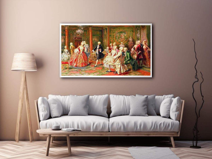 The Waltz by A. Zoffoli  Painting