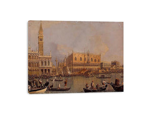 Ducal Palace, Venice, c.1755  by (Giovanni Antonio Canal) Canaletto Painting 