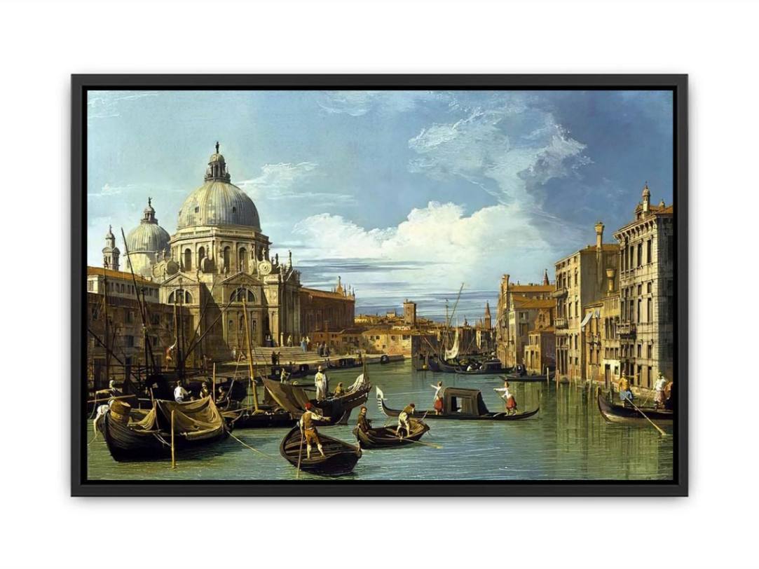 The Entrance to the Grand Canal, Venice, c.1730 Canvas Print