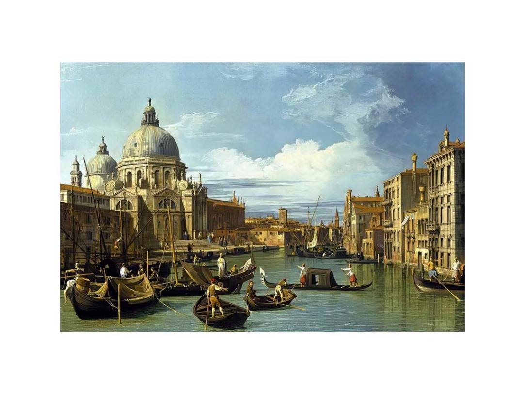 The Entrance to the Grand Canal, Venice, c.1730 by (Giovanni Antonio Canal) Canaletto