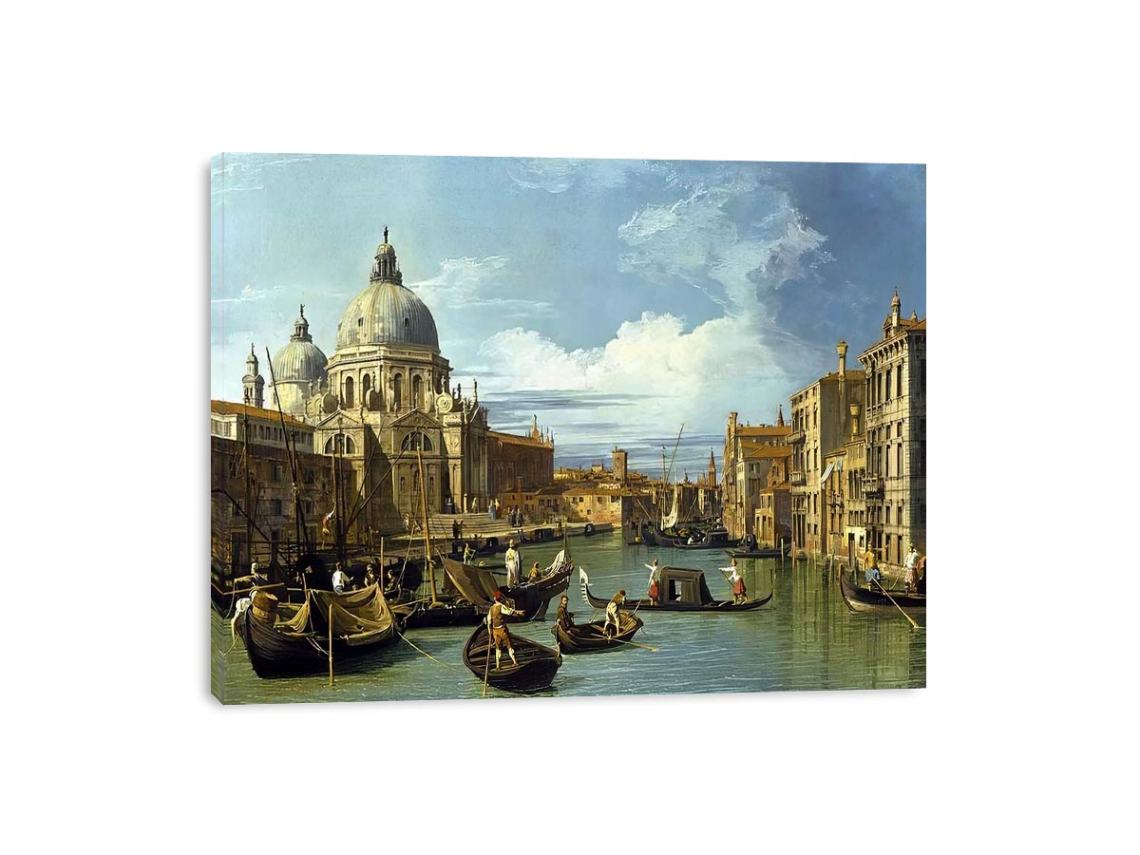 The Entrance to the Grand Canal, Venice, c.1730 by (Giovanni Antonio Canal) Canaletto Painting 