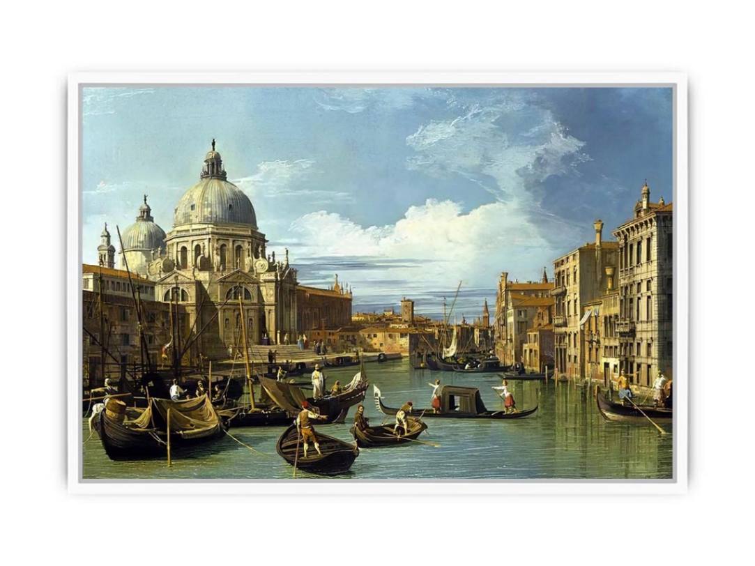 The Entrance to the Grand Canal, Venice, c.1730 Framed Print