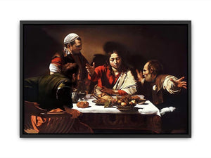 Supper at Emmaus 1601-02 Canvas Print