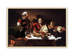 Supper at Emmaus 1601-02  Art Print