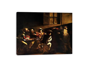 Calling of St. Matthew (Vocazione di san Matteo) by Caravaggio Painting 