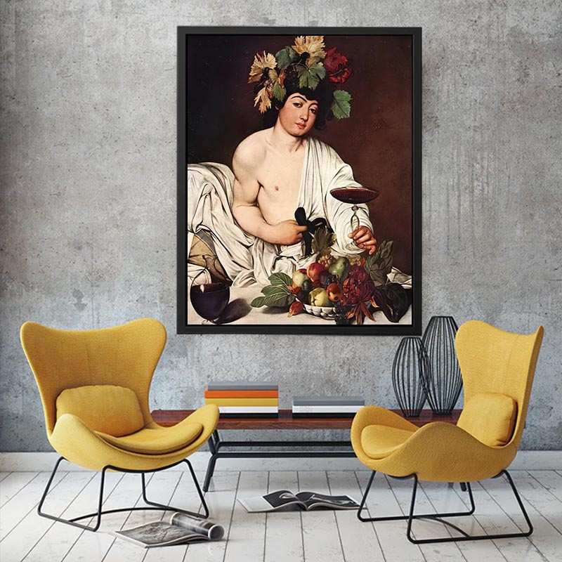 Bacchus by Caravaggio  Painting