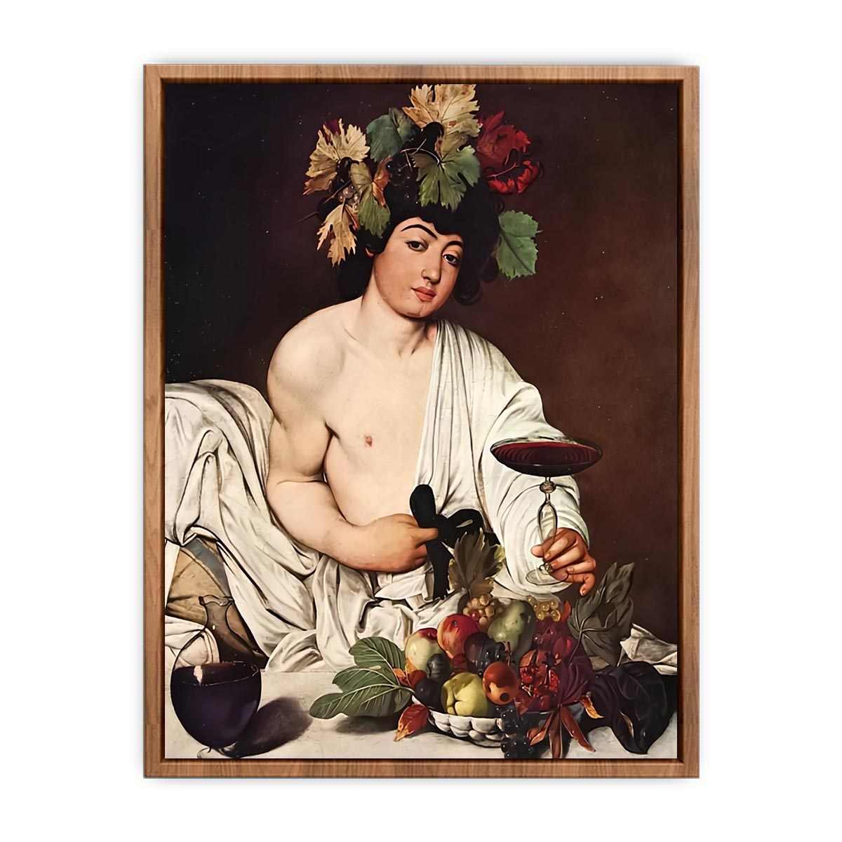 Bacchus by Caravaggio  Poster
