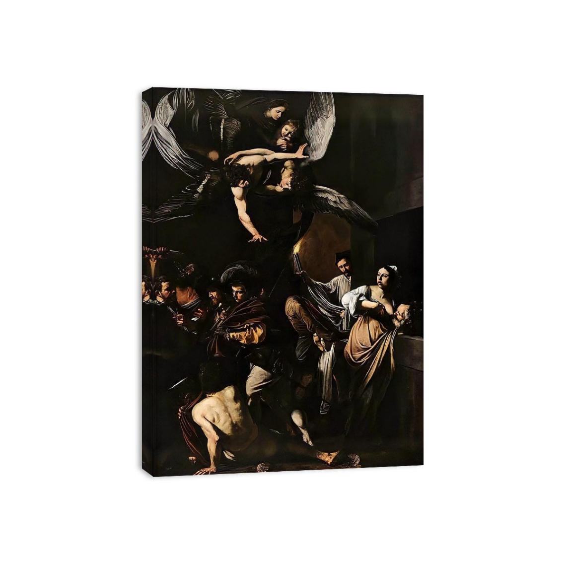 Seven Works of Mercy by Caravaggio Painting 