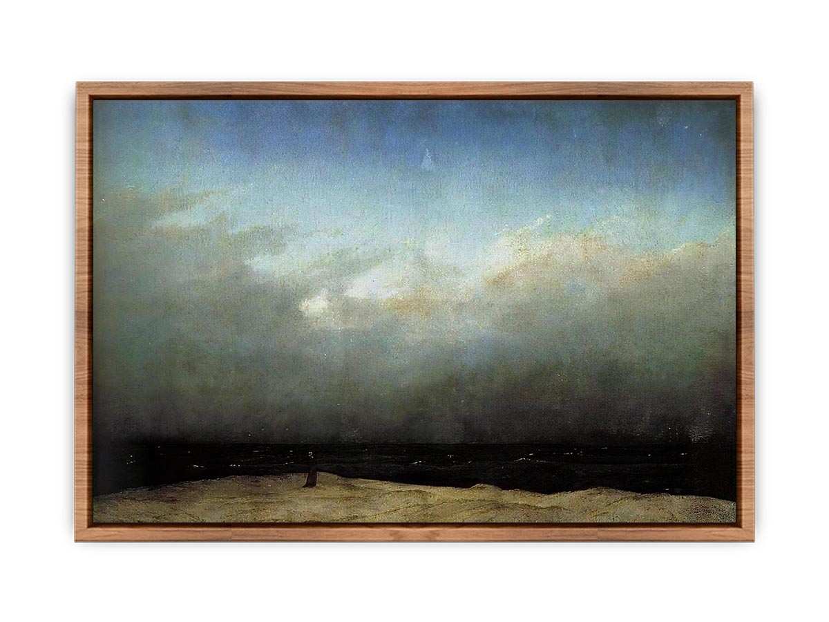 Monk by the Sea 1809  Poster