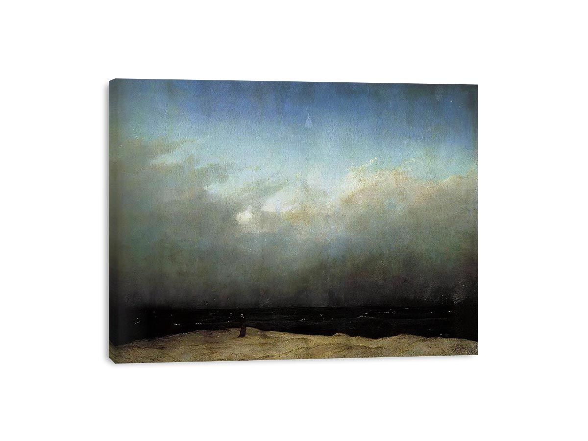 Monk by the Sea 1809 by Caspar David Friedrich Painting 