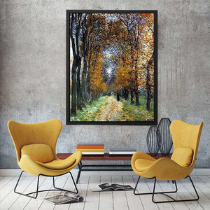 The Avenue by Claude Monet Painting 