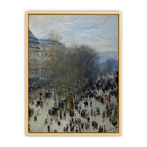 Boulevard Des Capucines Streched canvas