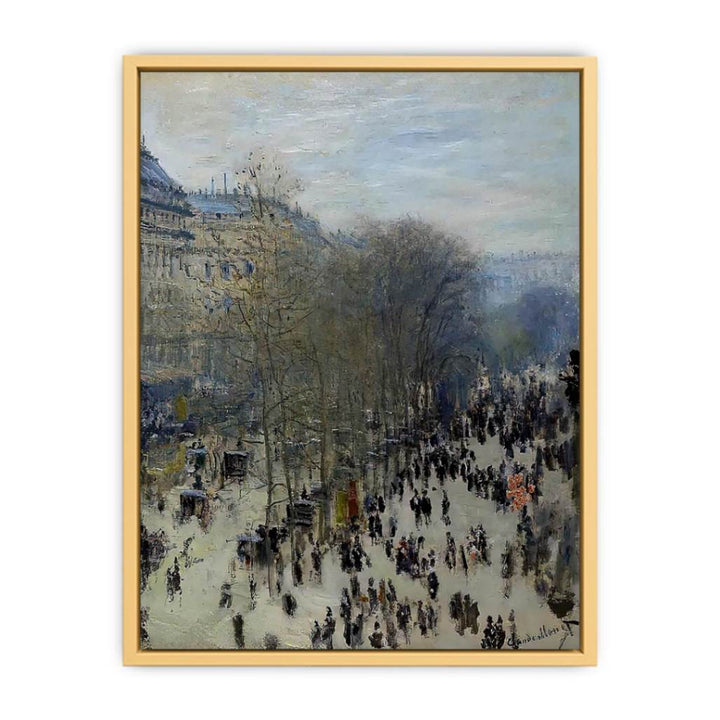 Boulevard Des Capucines Streched canvas