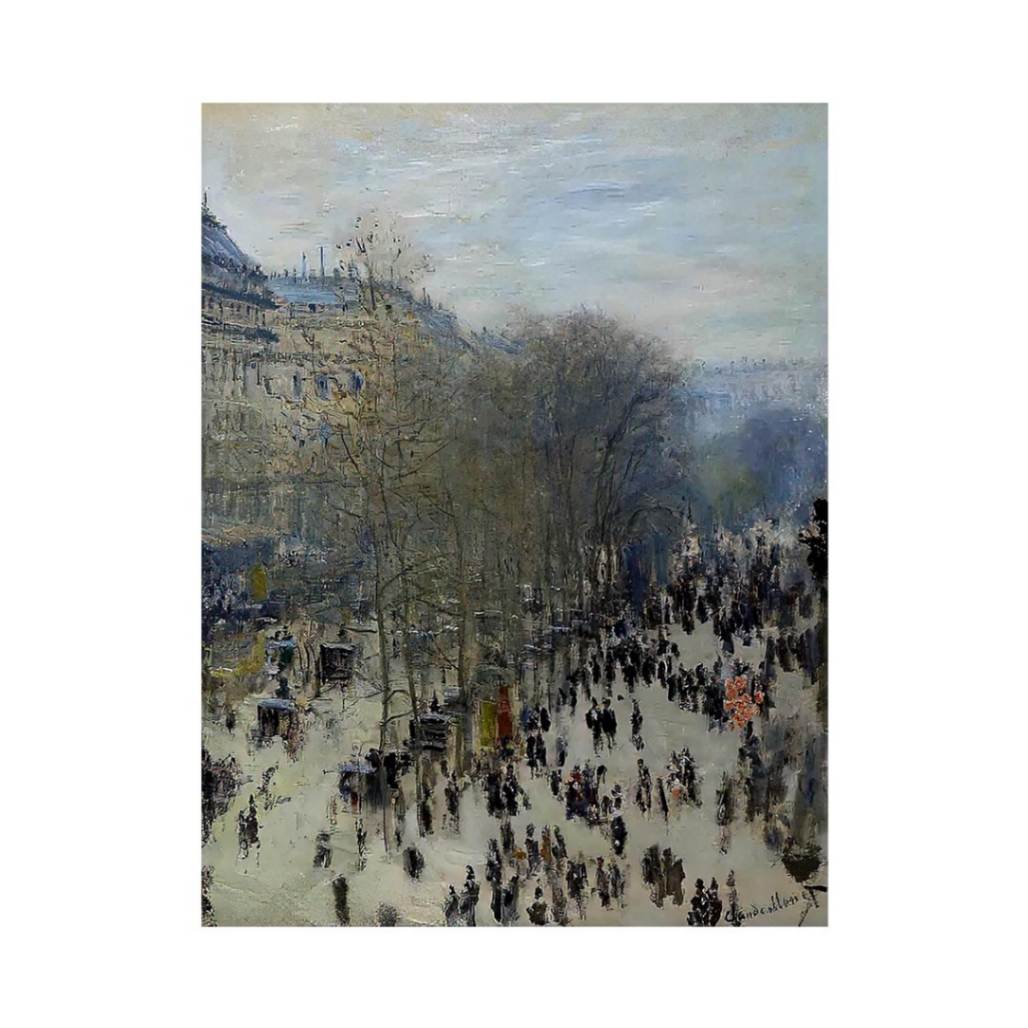 Boulevard Des Capucines by Claude Monet