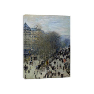 Boulevard Des Capucines by Claude Monet Painting 