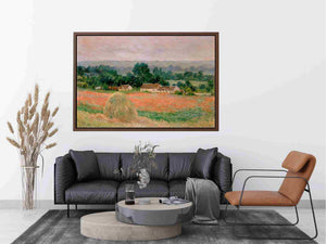 A Haystack by Claude Monet Painting 