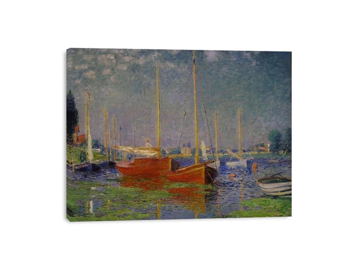 The Red Boats, Argenteuil  Painting