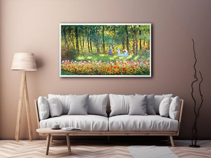 The Artists Family In The Garden  Painting